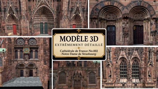 Édition Digitale-Cathédrale de France-No.002 : Notre-Dame de Strasbourg