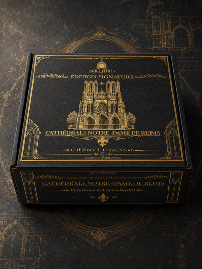 ARKANTHOS Édition Signature- Cathédrale de France-No.001 : Notre-Dame de Reims 89.90 € Objet de collection