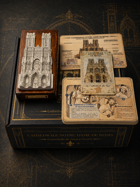 Édition Signature- Cathédrale de France-No.001 : Notre-Dame de Reims ARKANTHOS