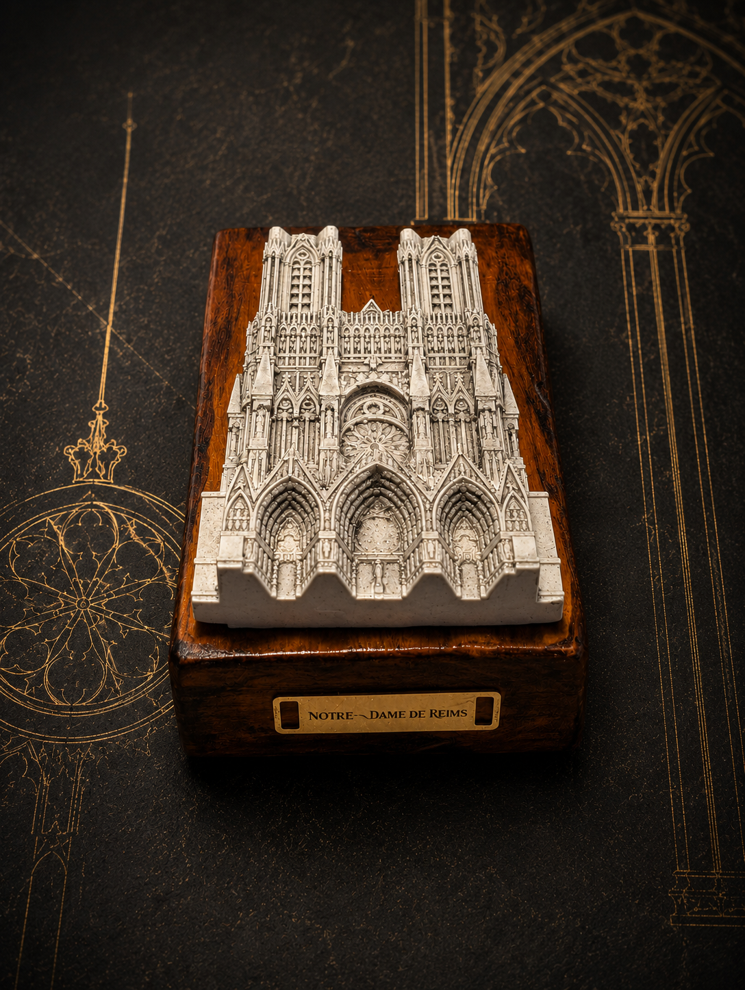 Édition Signature- Cathédrale de France-No.001 : Notre-Dame de Reims ARKANTHOS