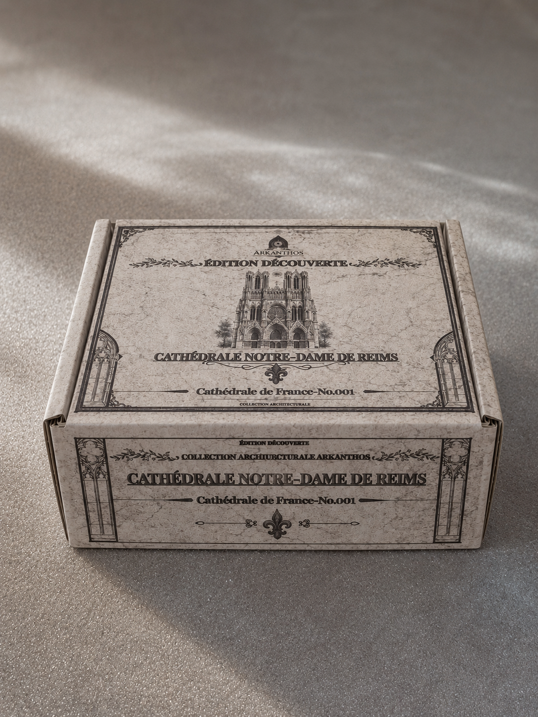 ARKANTHOS Édition Découverte- Cathédrale de France-No.001 : Notre-Dame de Reims 18.00 € Objet de collection