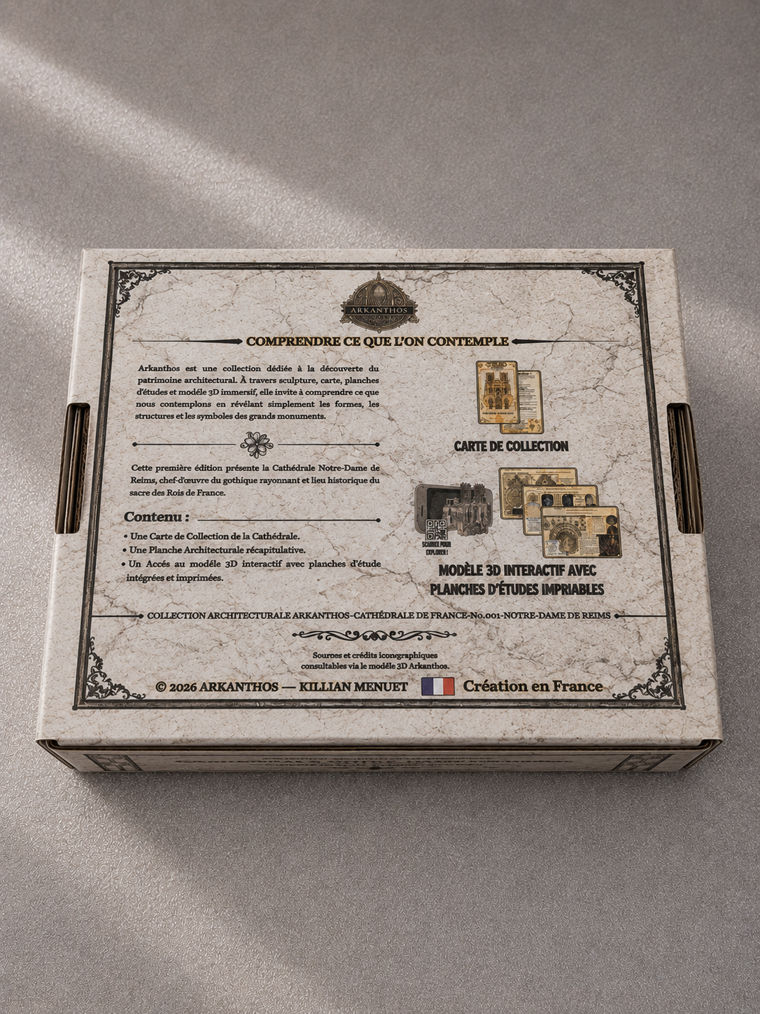Édition Découverte- Cathédrale de France-No.001 : Notre-Dame de Reims ARKANTHOS