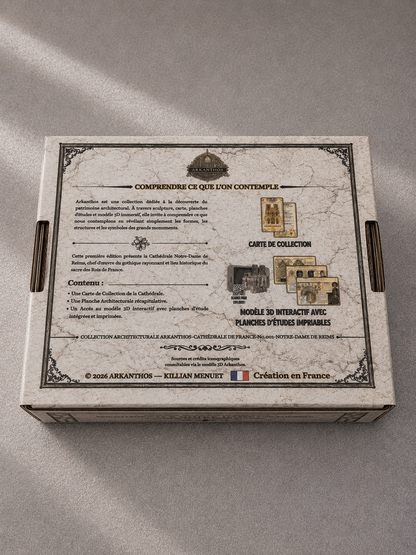 Édition Découverte- Cathédrale de France-No.001 : Notre-Dame de Reims ARKANTHOS
