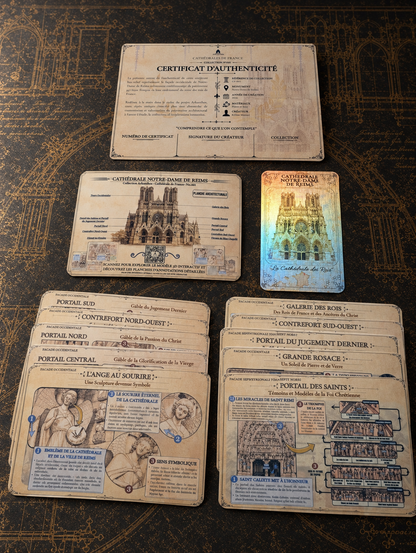 Édition Signature- Cathédrale de France-No.001 : Notre-Dame de Reims