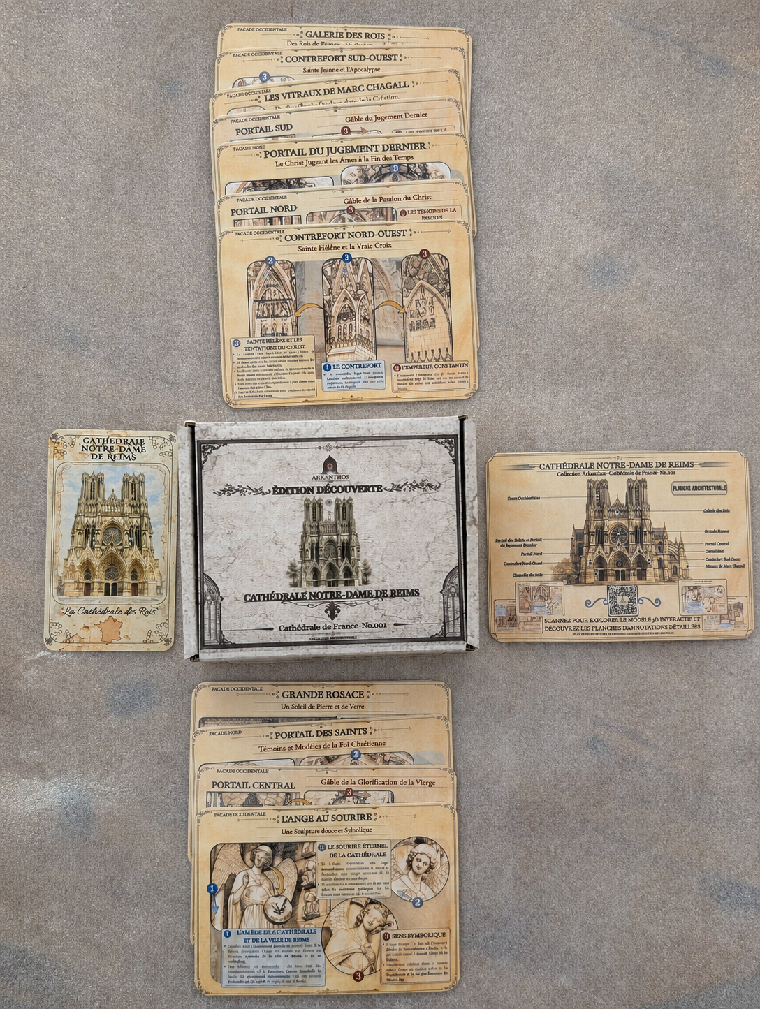 Édition Découverte- Cathédrale de France-No.001 : Notre-Dame de Reims