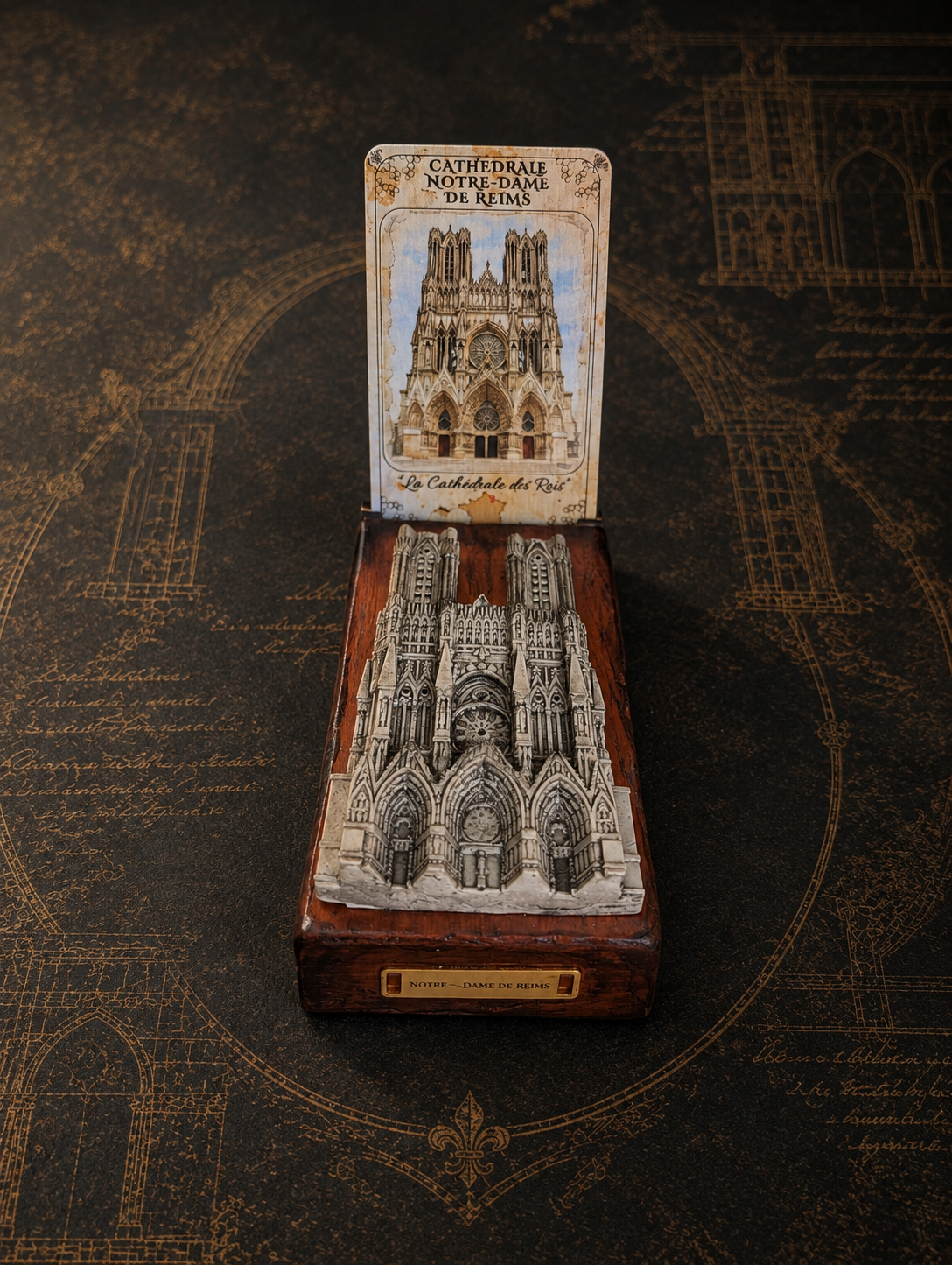Édition Signature- Cathédrale de France-No.001 : Notre-Dame de Reims