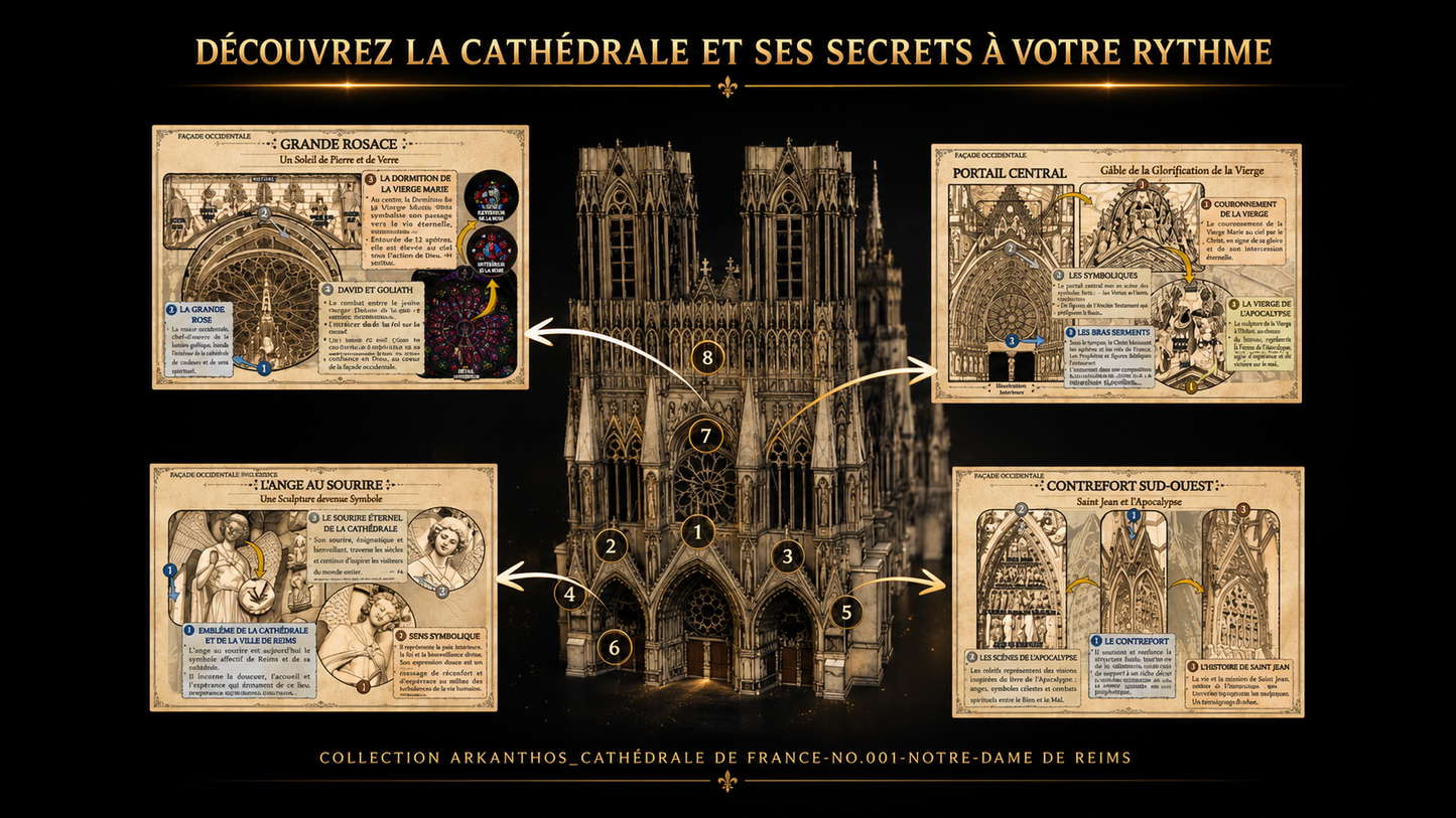 Édition Découverte- Cathédrale de France-No.001 : Notre-Dame de Reims