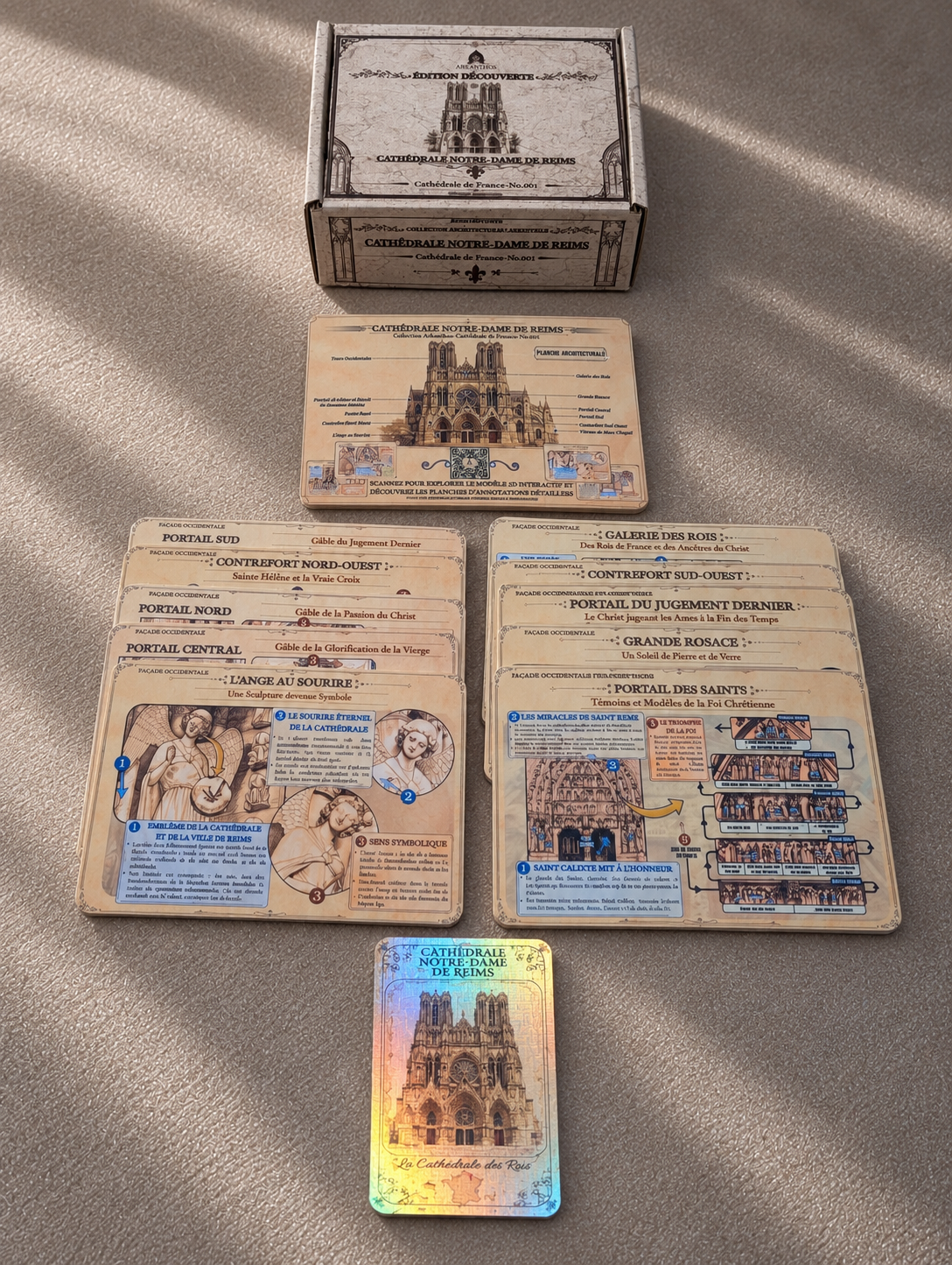 Édition Découverte- Cathédrale de France-No.001 : Notre-Dame de Reims