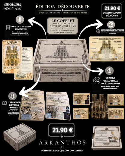 Édition Découverte- Cathédrale de France-No.001 : Notre-Dame de Reims