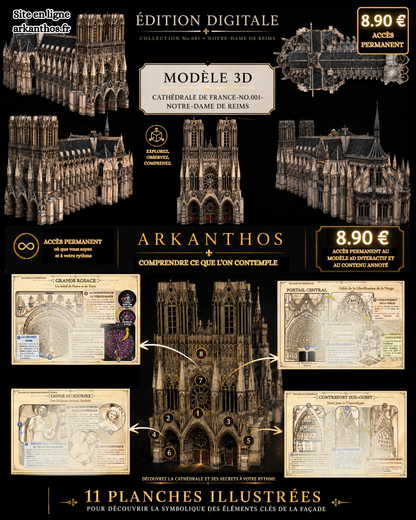 Édition Digitale-Cathédrale de France-No.001 : Notre-Dame de Reims