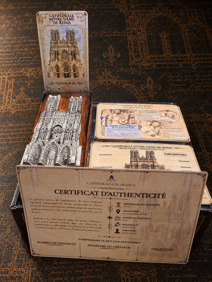 Édition Signature- Cathédrale de France-No.001 : Notre-Dame de Reims