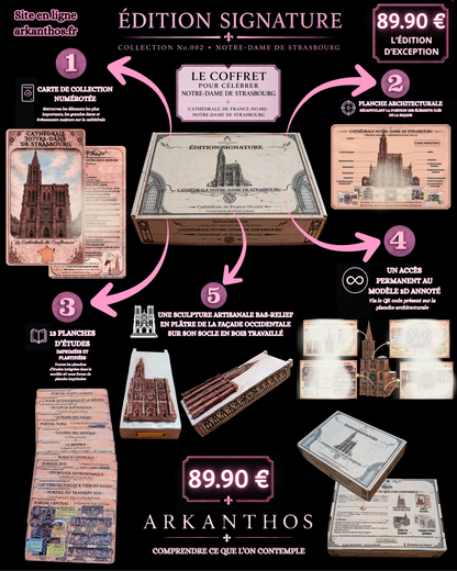 Édition Signature- Cathédrale de France-No.002 : Notre-Dame de Strasbourg