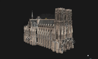 Édition Découverte- Cathédrale de France-No.001 : Notre-Dame de Reims